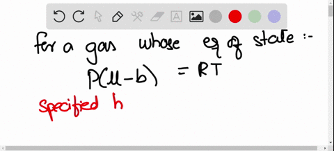 for-a-gas-whose-equation-of-state-is-pu-br-t-the-specified-heat-difference-c_p-c_v-is-equal-to-a-r-b