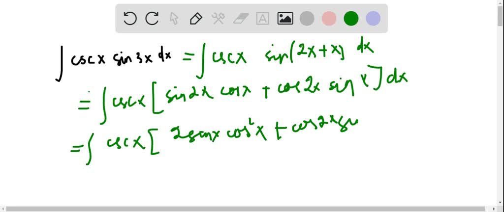 SOLVED:Evaluate each integral in Exercises 43-46 by using trigonometric ...