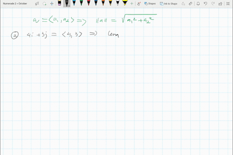 find-the-components-and-length-of-the-following-vectors-a-4-mathbfi3-mathbfj-quad-b-2-mathbfi-3-math