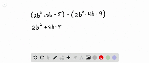 subtract-the-polynomials-left2-b23-b-5right-left2-b2-4-b-9right