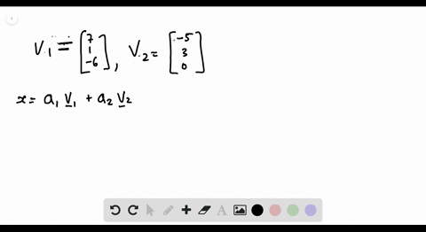 in-exercises-15-and-16-list-five-vectors-in-operatornamespanleftmathbfv_1-mathbfv_2right-for-each-ve