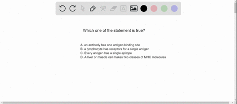 which-of-the-following-statements-is-true-a-an-antibody-has-one-antigen-binding-site-b-a-lymphocyte-