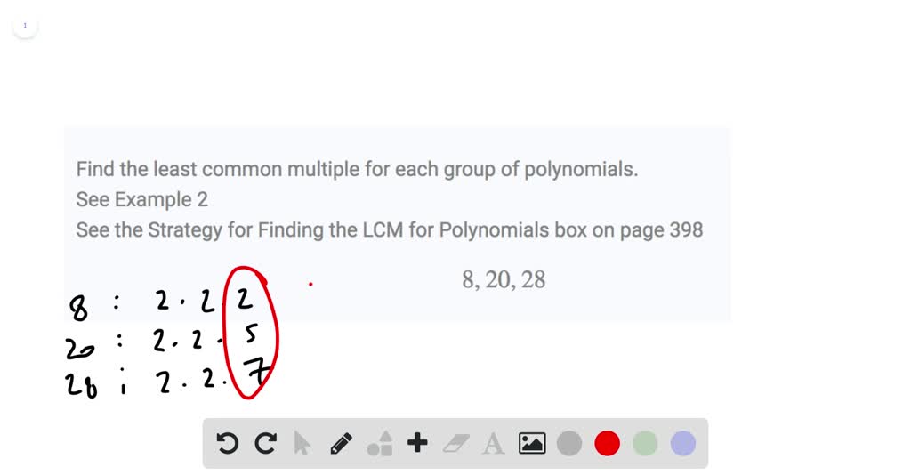 solved-find-the-least-common-multiple-for-each-group-of-polynomials