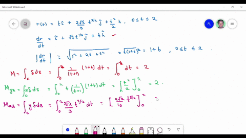center-of-mass-moments-of-inertia-and-radii-of-gyration-for-wire-with-variable-density-find-the-cent