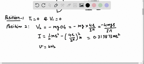 a-half-cylinder-with-mass-m-and-radius-r-is-released-from-rest-in-the-position-shown-knowing-that-th