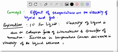 how does the viscosity of liquid and gases vary with temperature