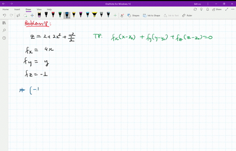 find-an-equation-of-the-plane-tangent-to-the-following-surfaces-at-the-given-points-two-planes-and-6