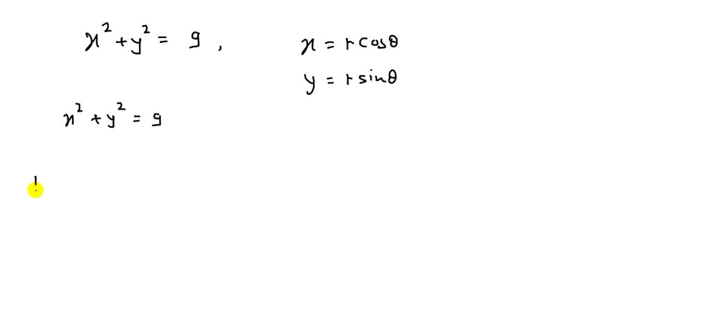 Solved Converting A Rectangular Equation To Polar Form In Exercises 59 78 Convert The