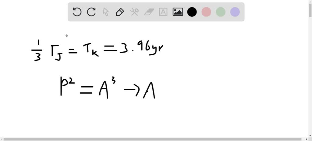 SOLVED:Calculate the orbital radius of the Kirkwood gap that is in a 3: ...