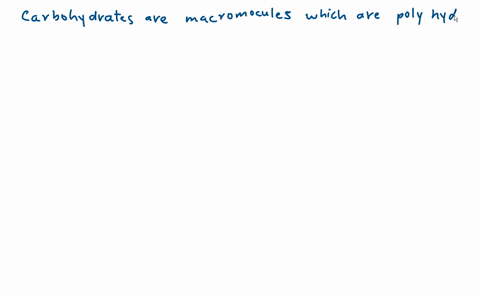 define-carbohydrate