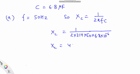 find-the-reactance-of-a-68-mu-mathrmf-capacitor-at-a-50-mathrmhz-b-10-mathrmkhz-and-c-20-mathrmkhz