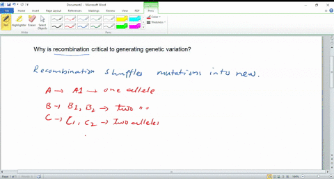 why-is-recombination-critical-to-generating-genetic-variation