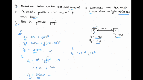 SOLVED:Einstein's train paradox- a worked example Three tmen (A, O, and ...