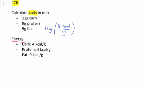 calculate-the-cal-kcal-in-one-cup-of-whole-milk-that-contains-12-g-of-carbohydrate-9-g-of-fat-and-9