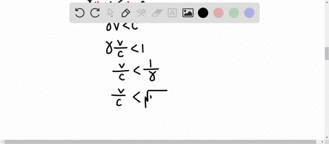 show-that-each-of-these-statements-implies-that-vc-which-means-that-v-can-be-considered-a-nonrelativ