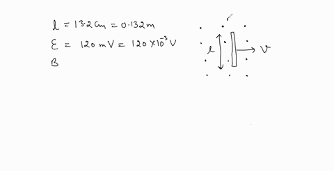ii-the-moving-rod-in-fig-21-12-is-132-mathrmcm-long-and-generates-an-emf-of-120-mathrmmv-while-movin