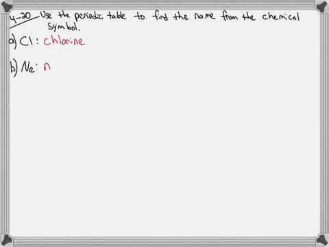 write-the-name-of-the-element-for-each-of-the-following-chemical-symbols-a-mathrmcl-b-ne-c-mathrmc-2