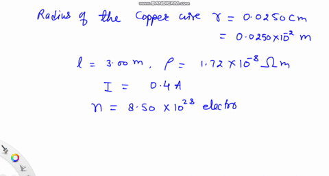 a-copper-wire-has-radius-r00250-mathrmcm-is-300-mathrmm-long-has-resistivity-rho172-cdot-10-8-omega-