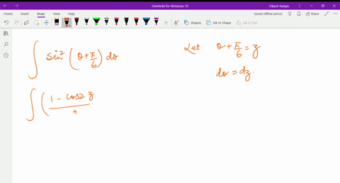 evaluate-the-following-integrals-int-sin-2leftthetafracpi6right-d-theta