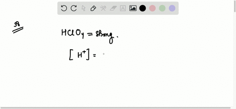 what-is-the-hydrogen-ion-concentration-of-a-12-times-10-4-mathrmm-solution-of-mathrmhclo_4-what-is-i
