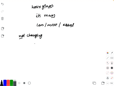 suppose-you-place-an-old-fashioned-hourglass-with-sand-in-the-bottom-on-a-very-sensitive-analytical-
