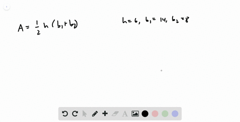 the-area-of-a-trapezoid-is-given-by-afrac12-hleftb_1b_2right-use-the-formula-to-find-the-area-of-a-t
