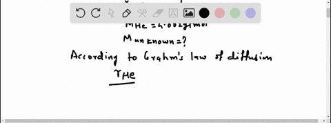 a-gas-whose-molar-mass-you-wish-to-know-effuses-through-an-opening-at-a-rate-one-third-as-fast-as-2