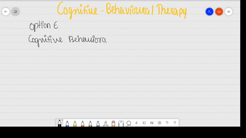 which-kind-of-therapy-below-is-most-closely-associated-with-the-goal-of-altering-thoughts-and-action
