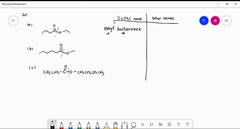 write-the-iupac-and-common-names-if-any-for-each-of-the-following-a-b-c