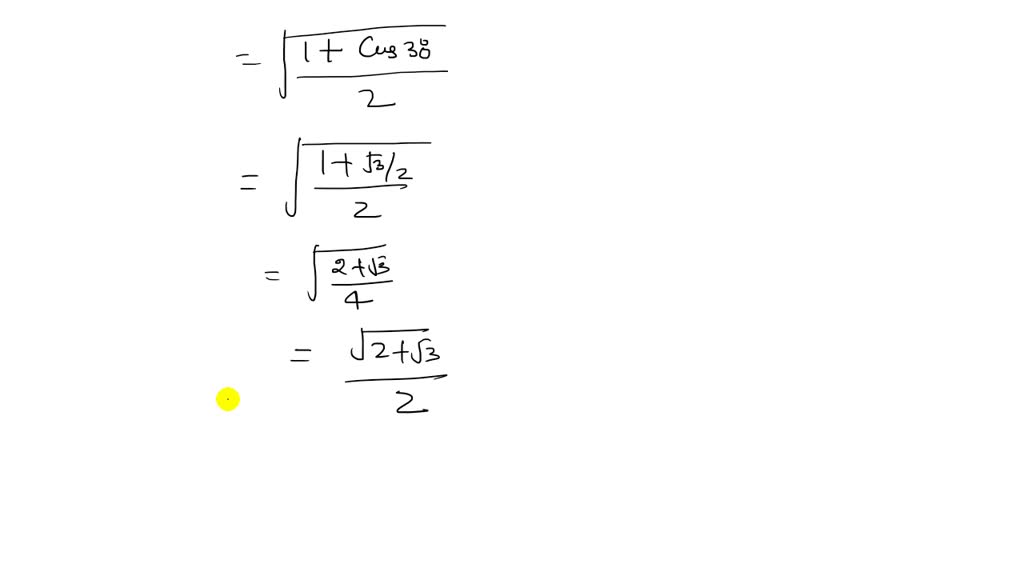 SOLVEDUse the halfangle formulas to determine the exact values of the