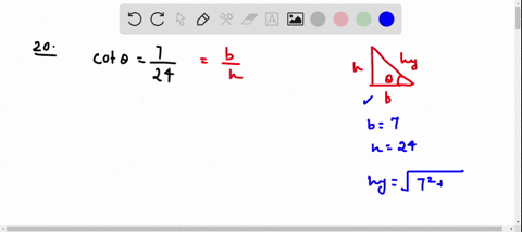 find-the-exact-values-of-the-trigonometric-functions-for-the-acute-angle-theta-cot-thetafrac724-2