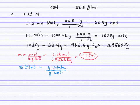complete-the-following-table-for-aqueous-solutions-of-potassium-hydroxide