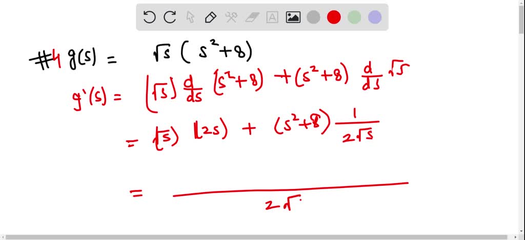 SOLVED In Exercises 1 6 Use The Product Rule To Differentiate The 