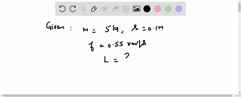 a-uniform-disk-of-mass-500-mathrmkg-has-a-radius-of-0100-mathrmm-and-spins-with-a-frequency-of-0550-