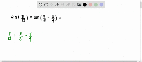 use-identities-to-find-the-exact-value-of-each-expression-do-not-use-a-calculator-sin-fracpi12