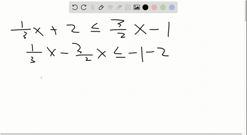 solve-the-inequality-express-your-answer-in-interval-notation-frac13-x2-leq-frac32-x-1