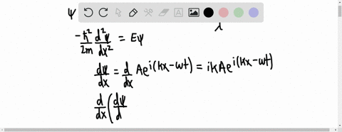 Solved The Wave Function Of A Quantum Particle Of