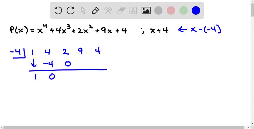 SOLVED:Find each quotient when P(x) is divided by the specified ...