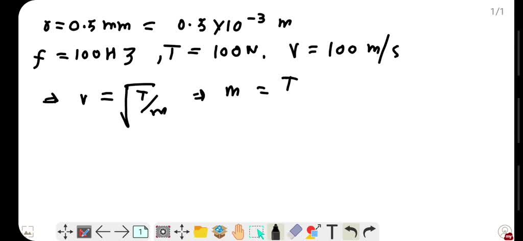 SOLVED:A transverse wave of amplitude 0.50 mm and frequency 100 Hz is ...