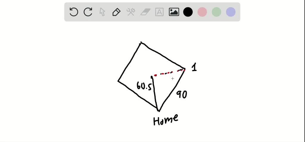 solved-the-pitcher-s-mound-on-a-standard-baseball-diamond-which-is