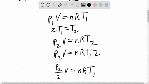 the-temperature-of-an-ideal-gas-is-doubled-while-the-volume-is-kept-constant-does-the-absolute-press