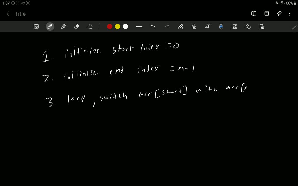 (Reverse an array) The reverse method in Section 7.7 reverses an array ...