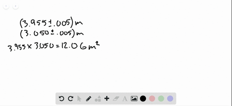 the-length-and-width-of-a-rectangular-room-are-measured-to-be-3955-0005-m-and-3050-0005-m-calculate-