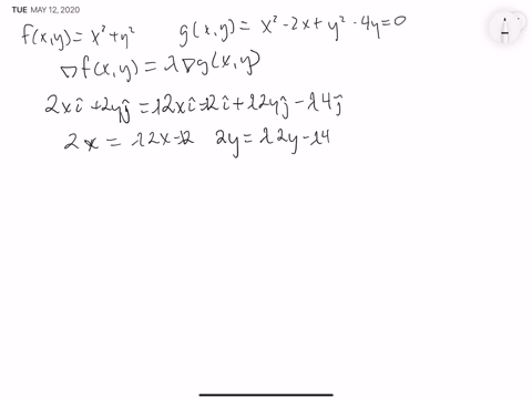 extrema-on-a-circle-find-the-maximum-and-minimum-values-of-x2y2-subject-to-the-constraint-x2-2-xy2-6