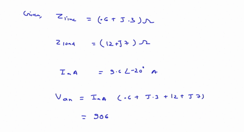in-a-balanced-three-phase-delta-wye-system-the-source-has-an-a-b-c-phase-sequence-the-line-and-load-