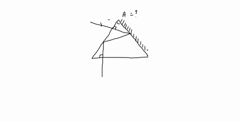 the-cross-section-of-a-glass-prism-has-the-form-of-an-isoceles-triangle-one-of-the-refracting-faces-