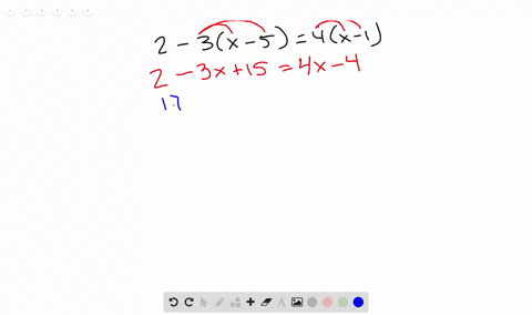 solve-each-equation-if-possible-2-3x-54x-1
