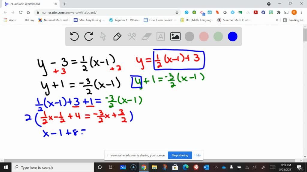 solved-the-equations-y-1-3-x-2-3-x-3-and-y-3-are-plotted-a-what