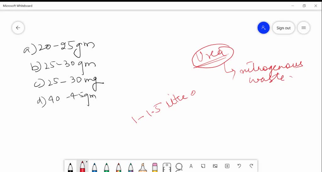 An average adult excretes about 25.0 g of urea in his or her urine