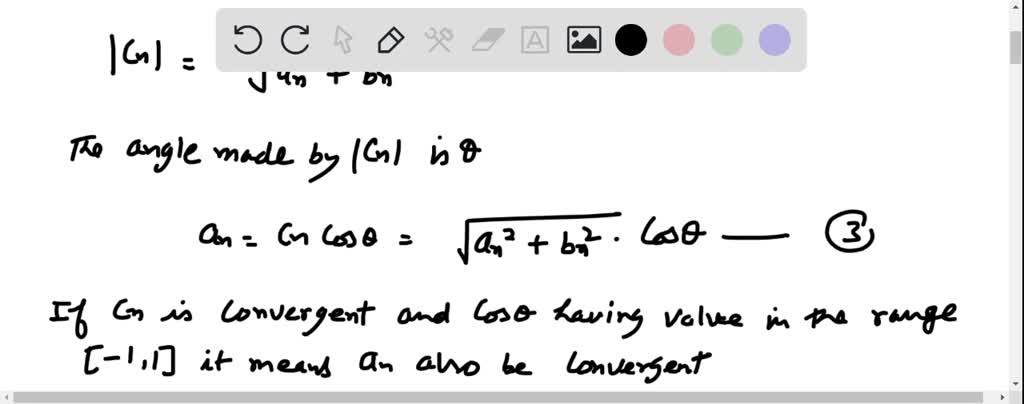 SOLVED:Prove that an absolutely convergent series of complex numbers ...